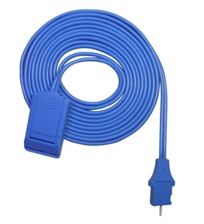 Cable electrobisturi neutro reusable ficha valleylab